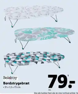 Lidl BELDRAY Bordstrygebræt tilbud