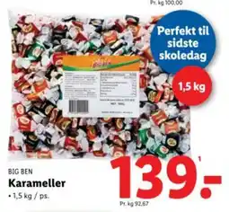 Lidl BIG BEN Karameller tilbud