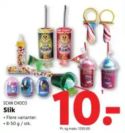Lidl SCAN CHOCO Slik tilbud