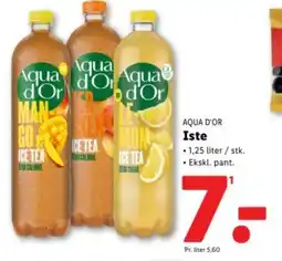 Lidl AQUA D'OR Iste tilbud