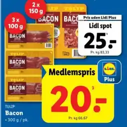 Lidl TULIP Bacon tilbud