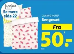 Lidl LIVARNO HOME Sengesæt tilbud