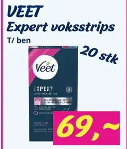Hi five Expert voksstrips tilbud