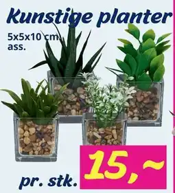 Hi five Kunstige planter tilbud