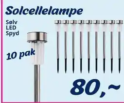 Hi five Solcellelampe tilbud