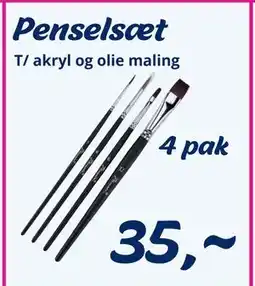 Hi five Penselsæt tilbud