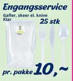 Hi five Engangsservice tilbud