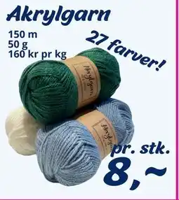 Hi five Akrylgarn tilbud