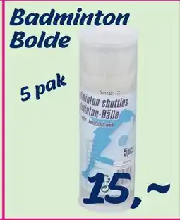 Hi five Badminton Bolde tilbud