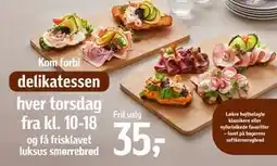 Føtex luksus smørrebrød tilbud