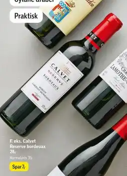 Føtex Calvet Reserve bordeuax tilbud