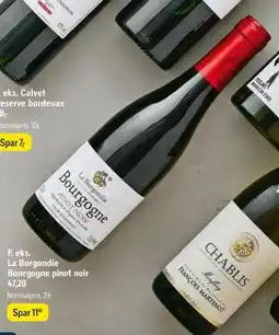 Føtex La Burgondie Bourgogne pinot noir tilbud