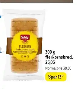 Føtex 300 g flerkornsbrød tilbud