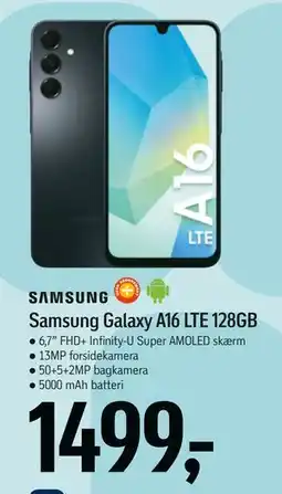 Føtex Samsung Galaxy A16 LTE 128GB tilbud