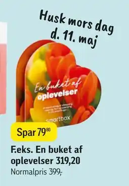 Føtex En buket af oplevelser tilbud