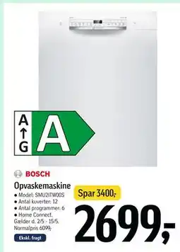 Føtex Opvaskemaskine tilbud