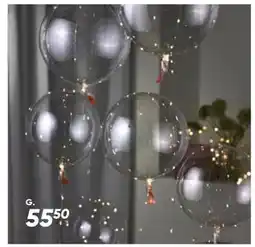 Bilka Balloner med LED lyskæde tilbud
