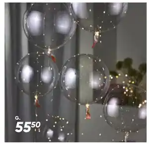 Bilka Balloner med LED lyskæde tilbud