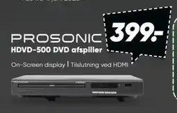 Bilka PROSONIC HDVD-500 DVD afspiller tilbud