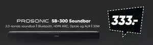 Bilka PROSONIC SB-300 Soundbar tilbud