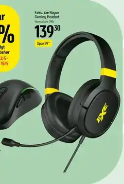 Føtex Exe Rogue Gaming Headset tilbud