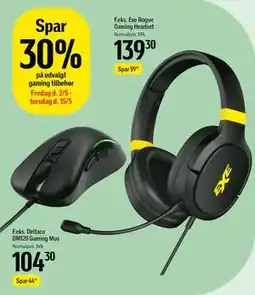 Føtex Spar 30% på udvalgt gaming tilbehør tilbud
