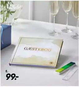 Bilka Gæstebog med stempel tilbud
