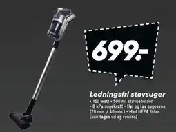 Bilka Ledningsfri støvsuger tilbud