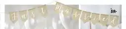 Bilka ”Just married” banner tilbud