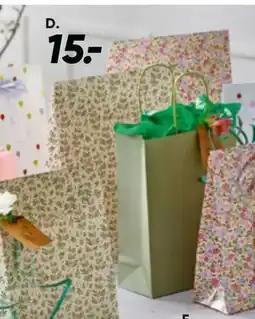 Bilka Gaveposer med velcro tilbud