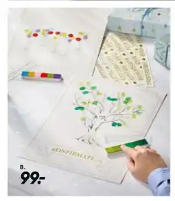 Bilka Fingerprint plakat tilbud