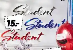 Bilka Student guirlande tilbud