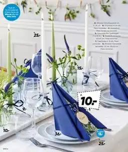 Bilka Windsor mønstrede servietter tilbud