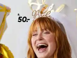 Bilka Hårbøjle ”Bride to be” tilbud
