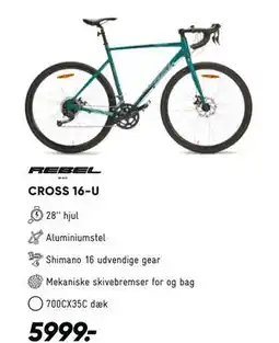 Bilka CROSS 16-U tilbud