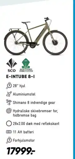 Bilka E-INTUBE 8-I tilbud