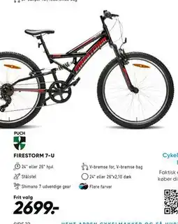 Bilka FIRESTORM 7-U tilbud