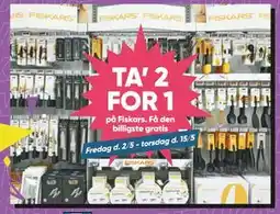 Bilka TA’ 2 FOR 1 på Fiskars tilbud