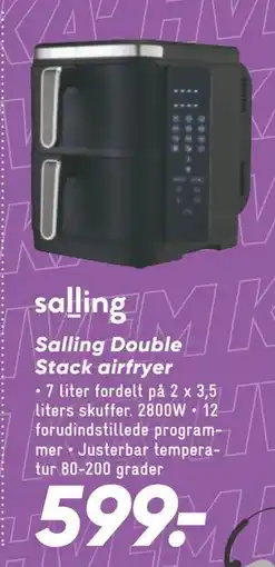 Bilka Salling Double Stack airfryer tilbud
