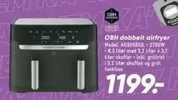 Bilka OBH dobbelt airfryer tilbud