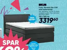 Bilka Nordisk Fjer C90 med opbevaring tilbud