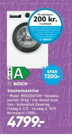 Bilka Vaskemaskine tilbud