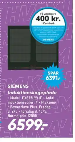 Bilka Induktionskogeplade tilbud