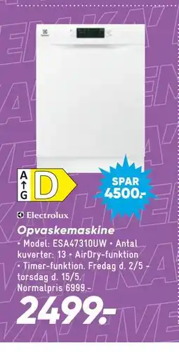 Bilka Opvaskemaskine tilbud