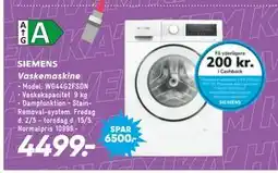Bilka Vaskemaskine tilbud