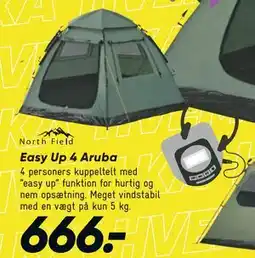 Bilka Easy Up 4 Aruba tilbud