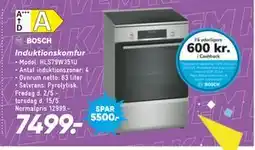 Bilka Induktionskomfur tilbud