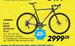 Bilka Rebel Universial 14-U tilbud