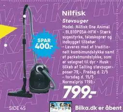Bilka Støvsuger tilbud