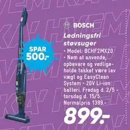 Bilka Ledningsfri støvsuger tilbud